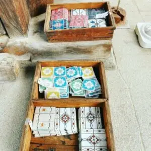 kitano tenmangu shrine antique market
