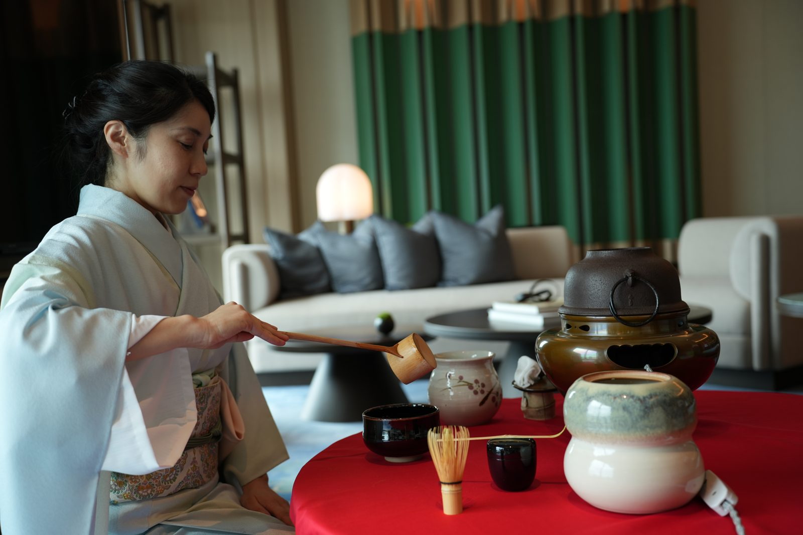 On-site tea ceremony in Osaka