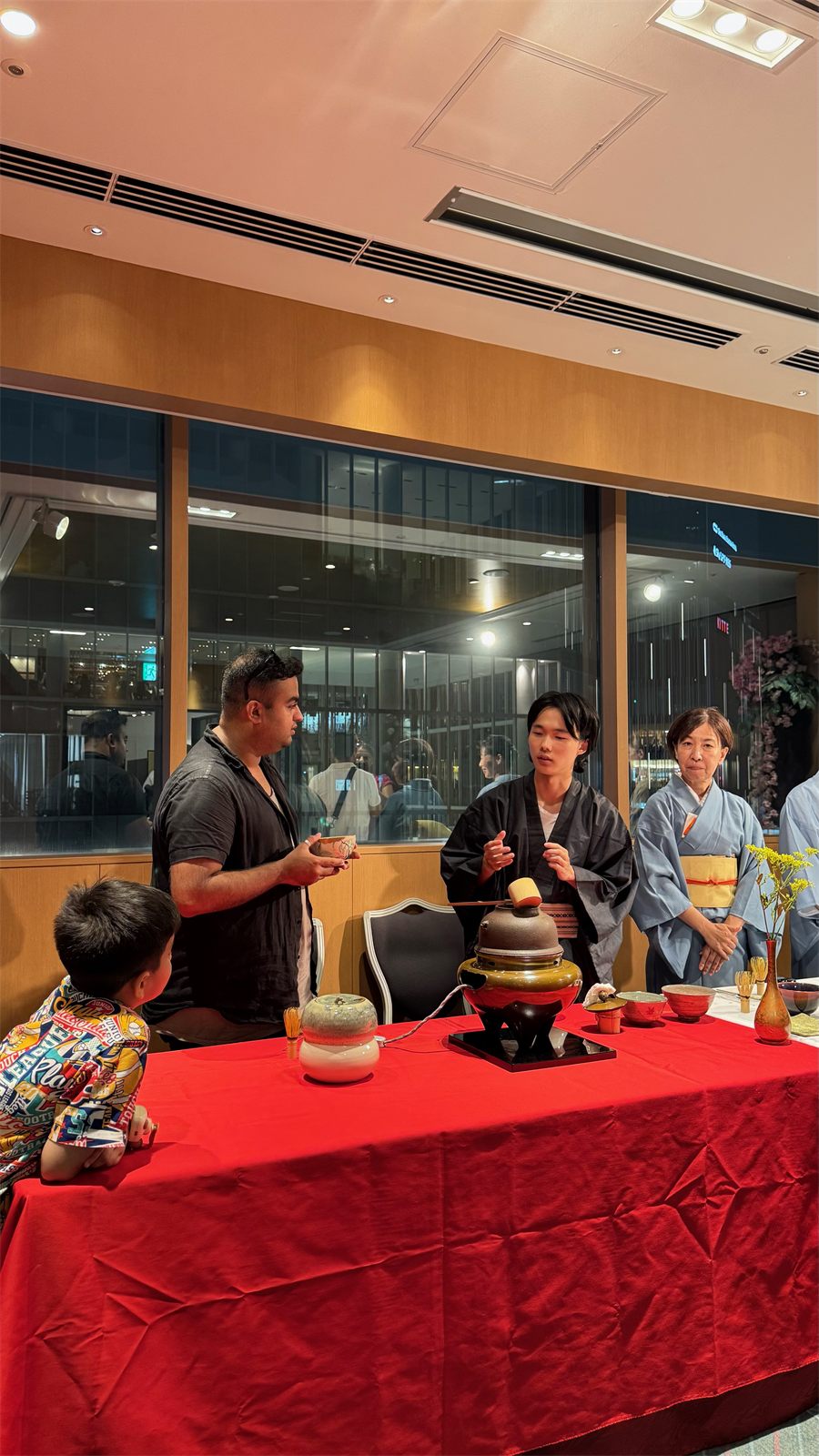 On-site tea ceremony in Osaka