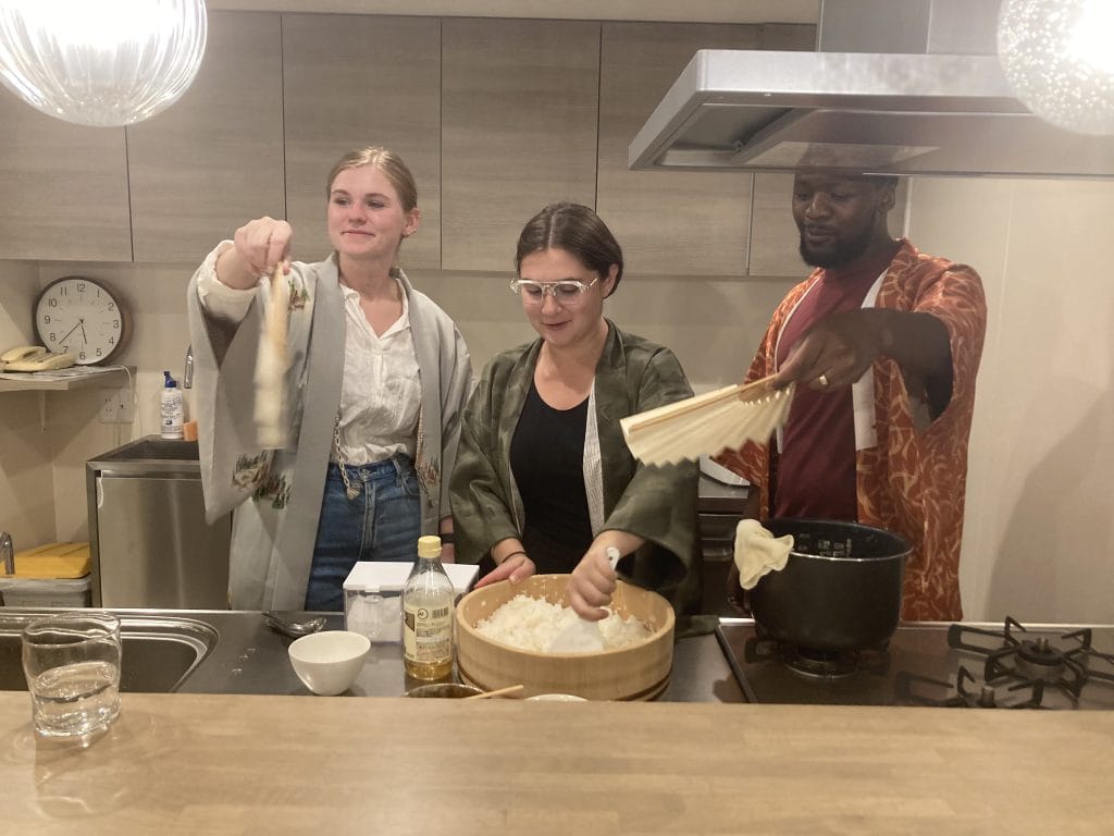 sushi cooking class osaka