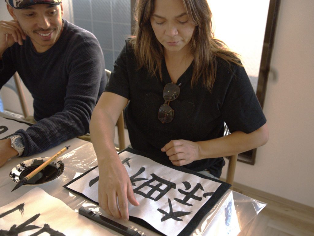 calligraphy class osaka