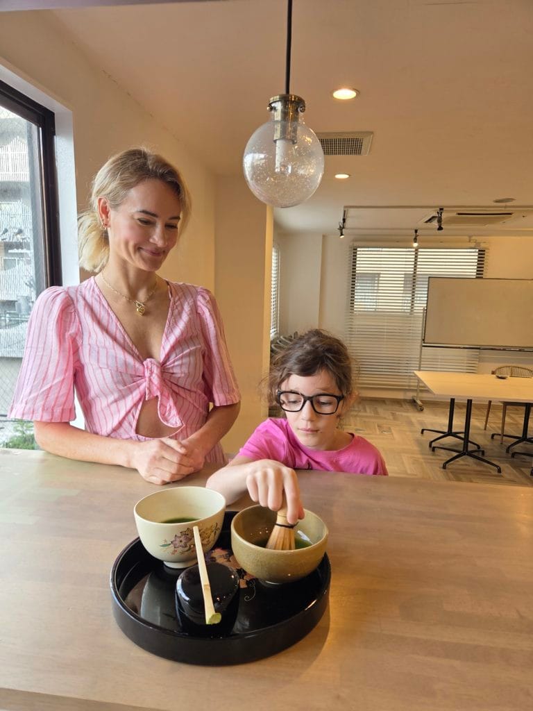 matcha making osaka